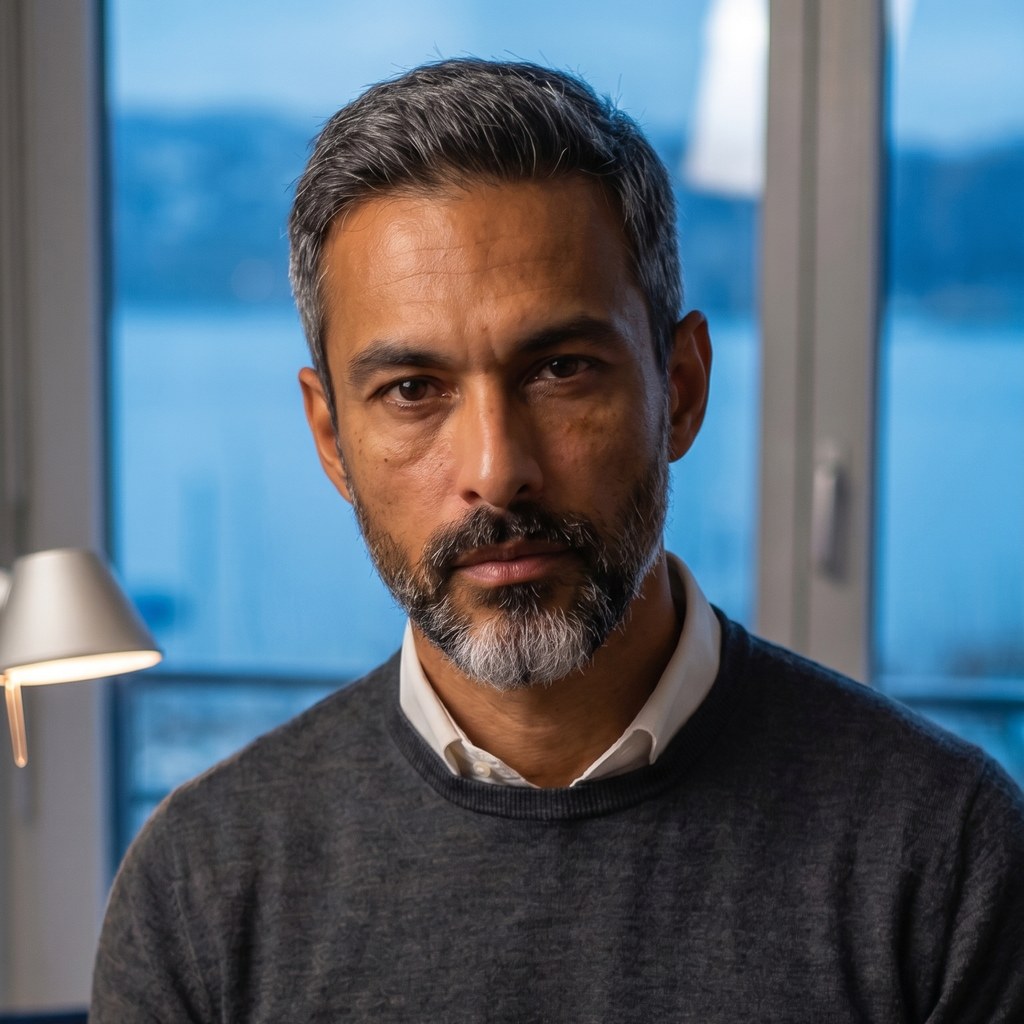 Sherif Al-Mahdi portresi